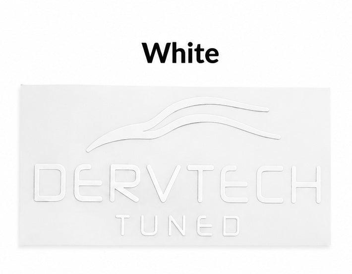 Dervtech Tuned Vinyl Stickers
