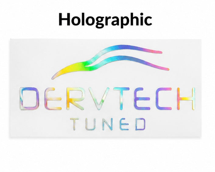 Dervtech Tuned Vinyl Stickers